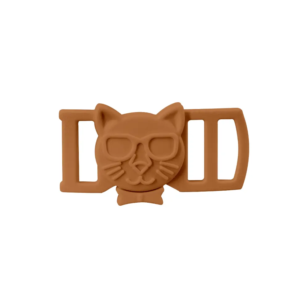 Plastic Accessories 19 Glasses 10mm Cat Collar Buckle